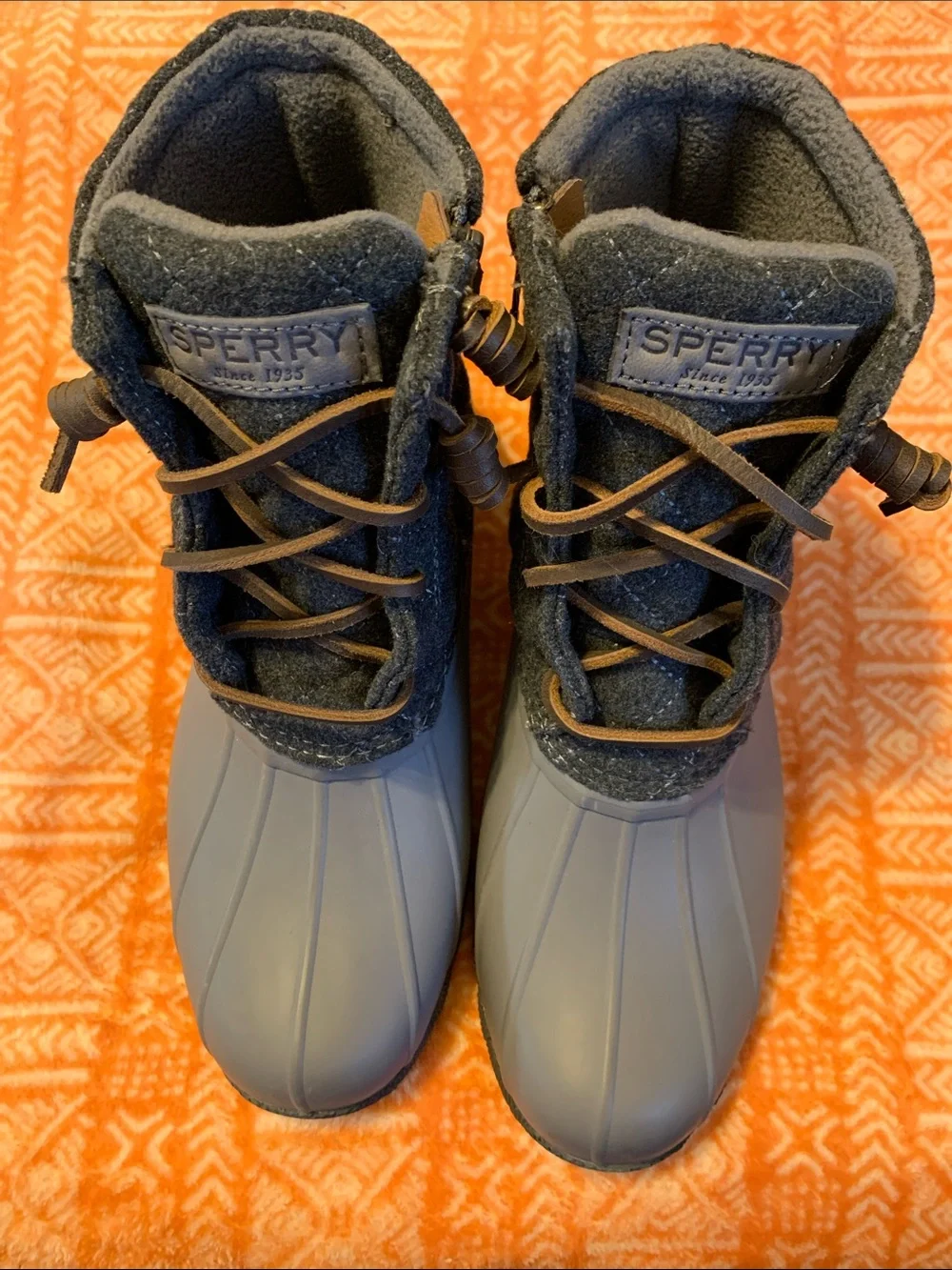 Sperry Women’s Gray Duck Boots